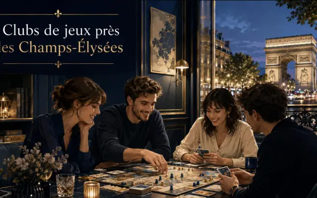 Clubs de jeux près des Champs-Élysées