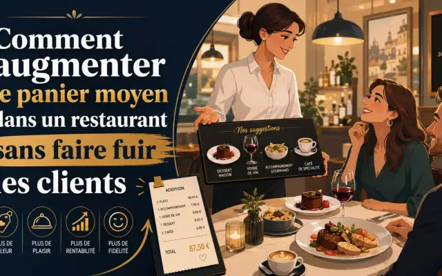 Comment augmenter le panier moyen dans un restaurant sans faire fuir les clients