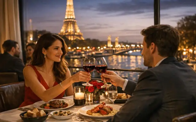 Dîner Romantique à Paris : Mes 20 Tables pour une Soirée Inoubliable