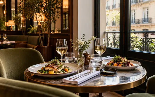 Déjeuner d’affaires discret à Paris : salles et menus du midi