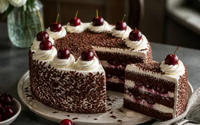 Forêt-Noire maison : la recette facile et gourmande