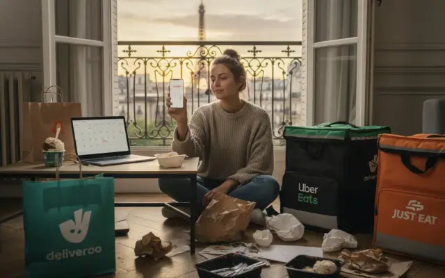 Livraison de Repas à Paris : J'ai Testé Uber Eats, Deliveroo et Just Eat Pendant 30 Jours