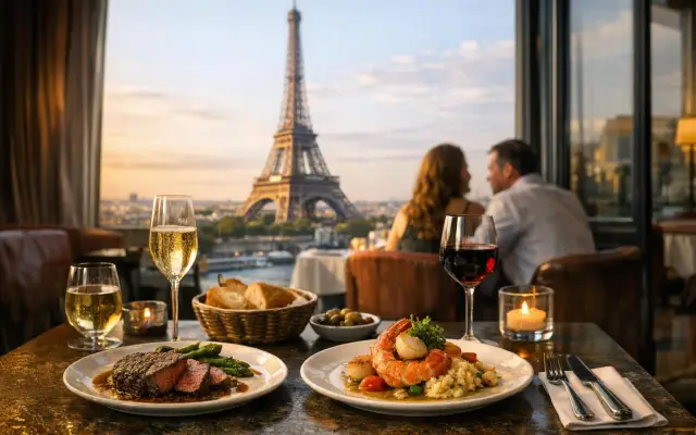Manger avec Vue sur la Tour Eiffel à Paris : Réalité vs Mythe (et les Prix)