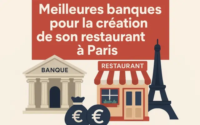 Meilleures banques pour la création de son restaurant à Paris