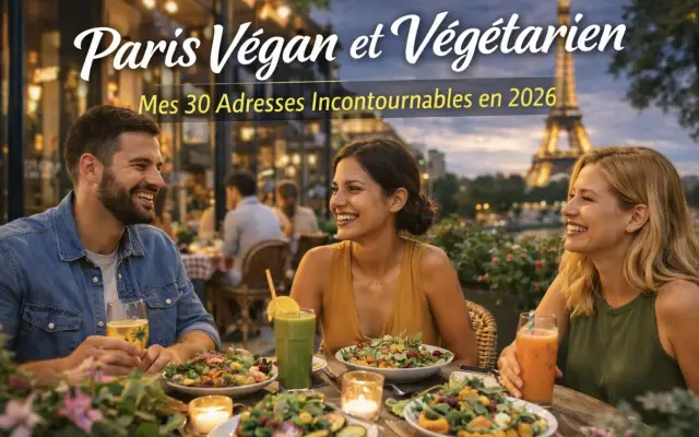 Paris Végan et Végétarien : Mes 30 Adresses Incontournables en 2026