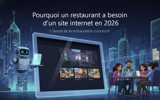 Pourquoi un restaurant a besoin d’un site internet en 2026