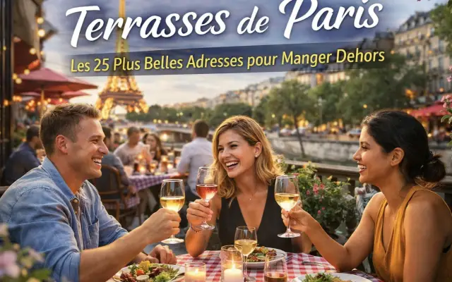 Terrasses de Paris : Les 25 Plus Belles Adresses pour Manger Dehors