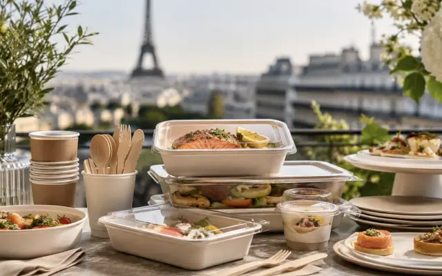 Vaisselle jetable : le poste que les restaurateurs parisiens achètent encore à l'aveugle