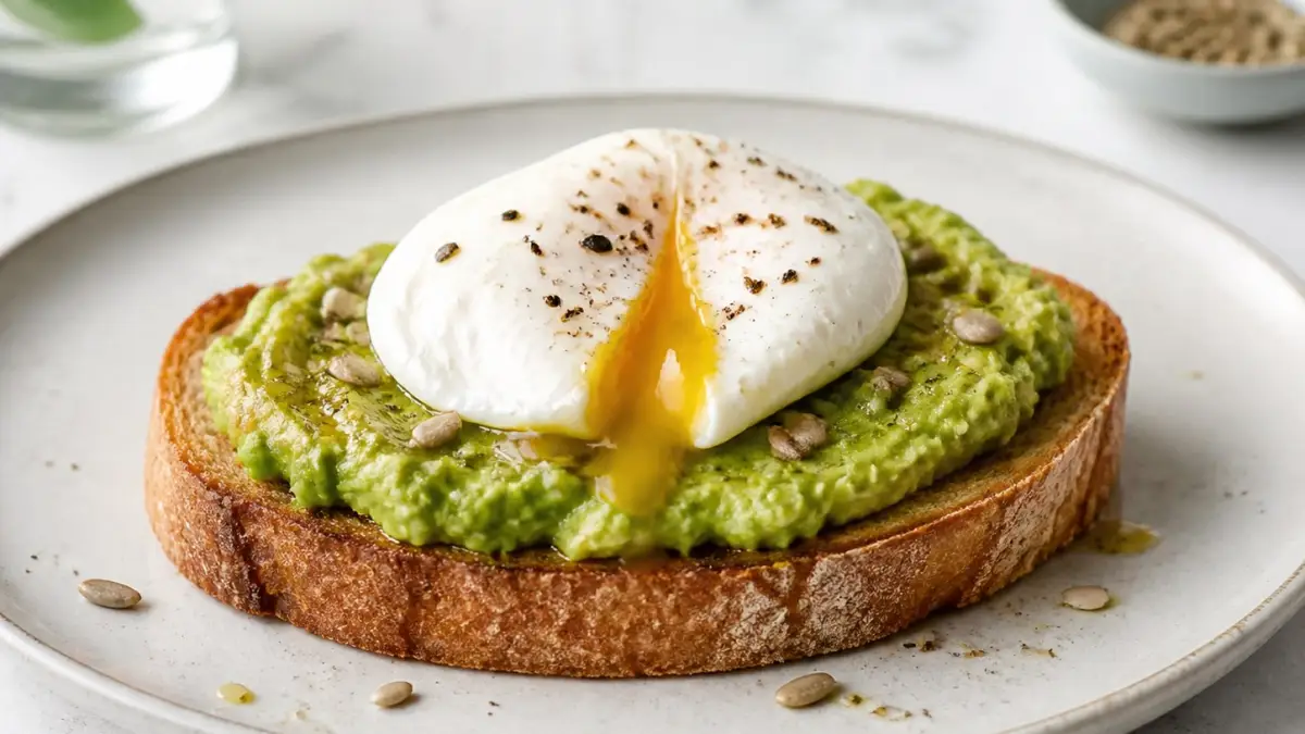 Avocado toast à l’œuf poché en 15 minutes - article FoodyParis