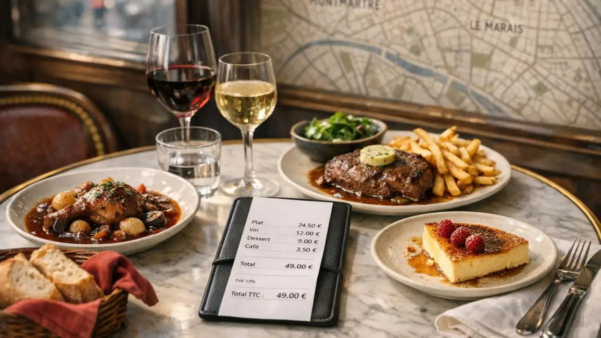 Combien Coûte Vraiment un Repas à Paris en 2026 ? Mon Étude par Quartier - article FoodyParis