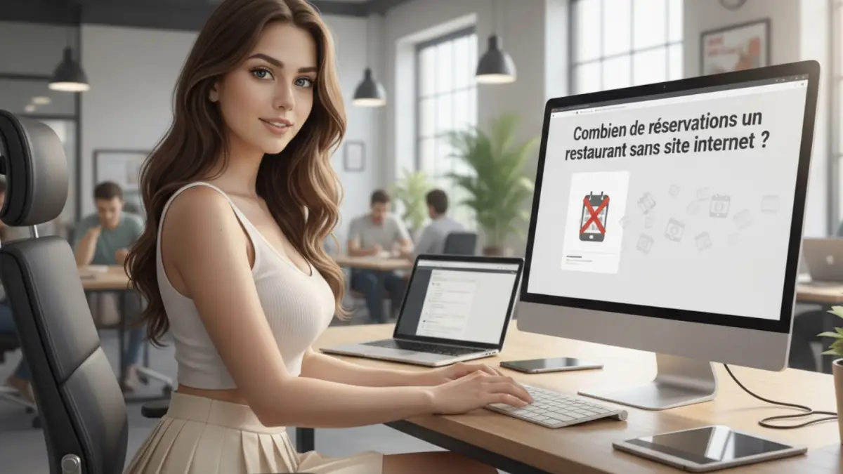 Combien de réservations un restaurant perd sans site internet ? - article FoodyParis