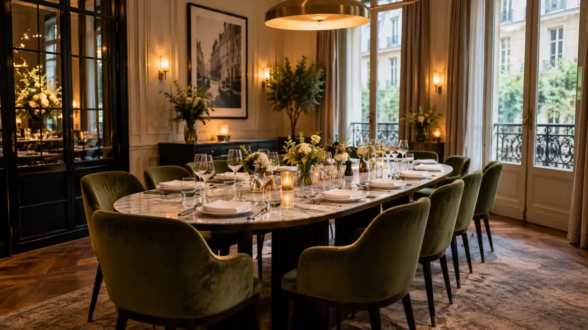 Salon privé de restaurant à Paris : capacité, acoustique et conditions de réservation - article FoodyParis
