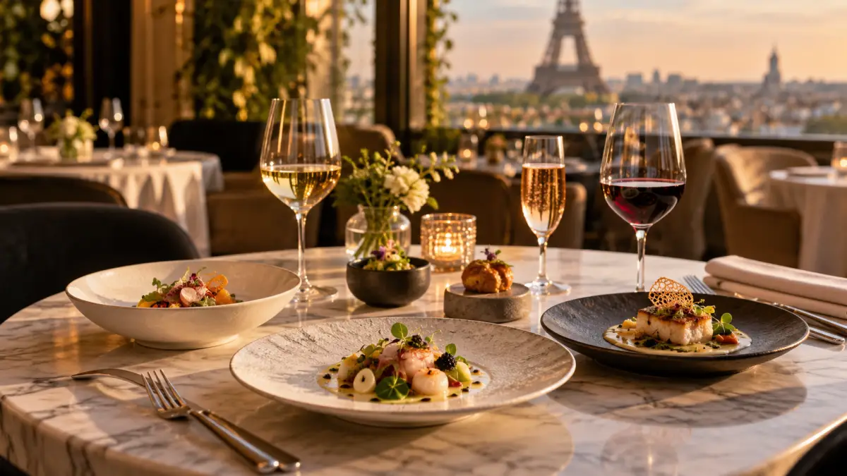 Menu dégustation gastronomique à Paris : accords et suppléments à prévoir - article FoodyParis