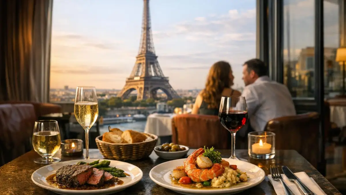 Manger avec Vue sur la Tour Eiffel à Paris : Réalité vs Mythe (et les Prix) - article FoodyParis
