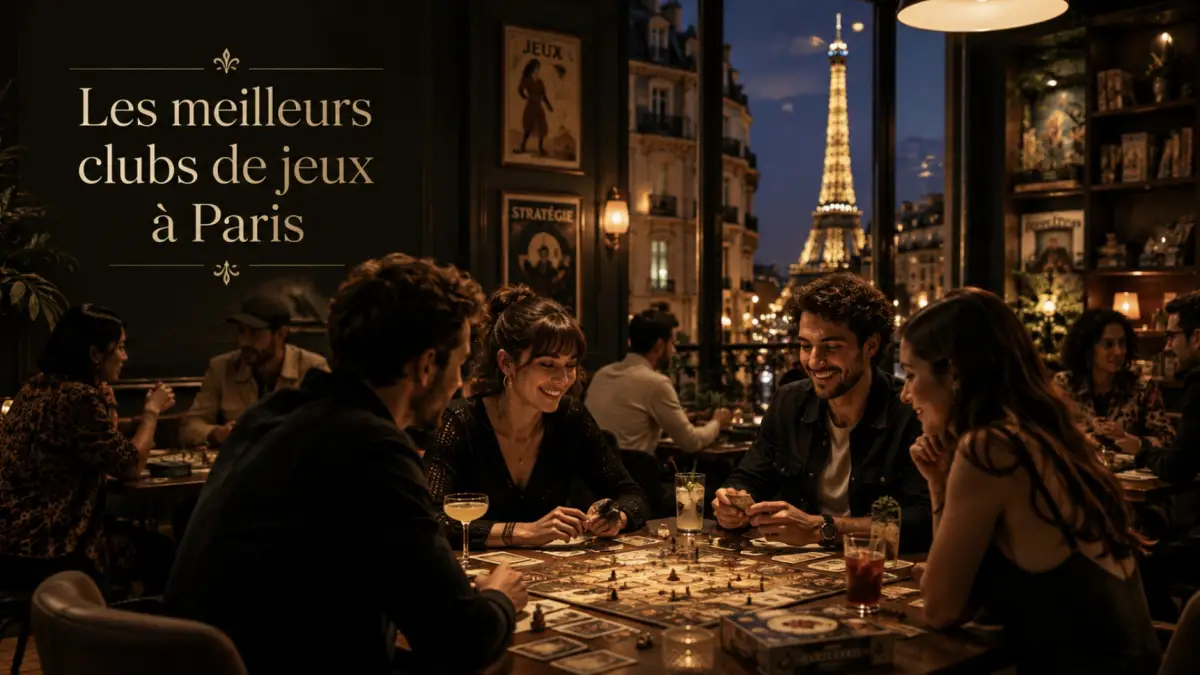 Les meilleurs clubs de jeux à Paris - article FoodyParis