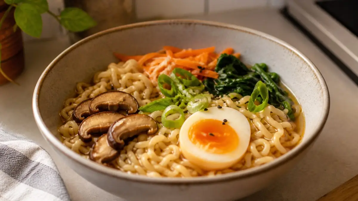 Nouilles instantanées améliorées façon ramen - article FoodyParis