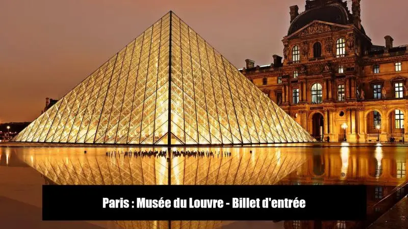 Paris : Musée du Louvre - Billet d'entrée - article FoodyParis