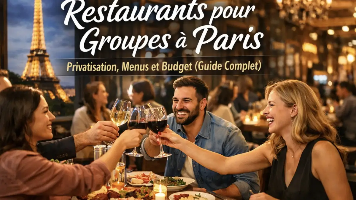 Restaurants pour Groupes à Paris : Privatisation, Menus et Budget (Guide Complet) - article FoodyParis