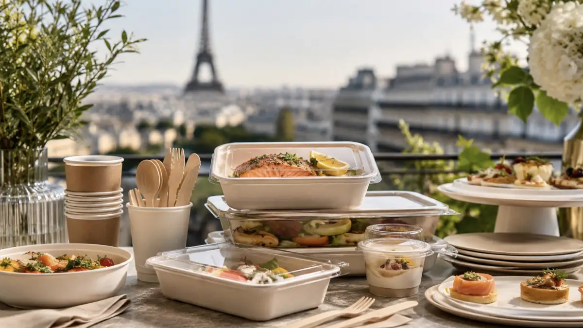 Vaisselle jetable : le poste que les restaurateurs parisiens achètent encore à l'aveugle - article FoodyParis