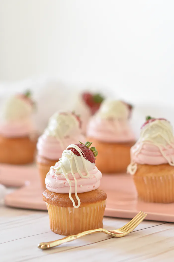 Chou vanille et framboise