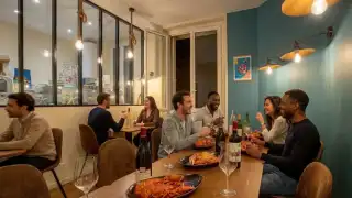 Quilles et coquilles, restaurant à 