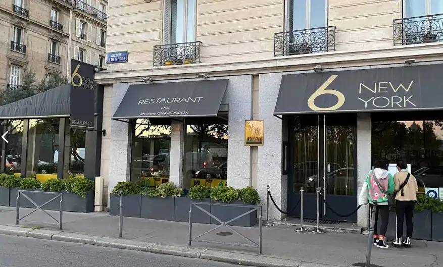 6 New York, restaurant à Paris