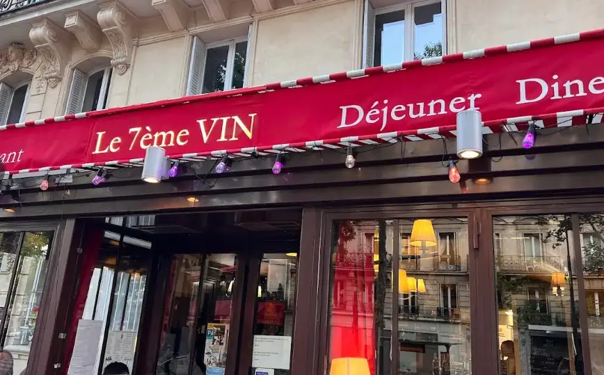7eme vin, restaurant à Paris