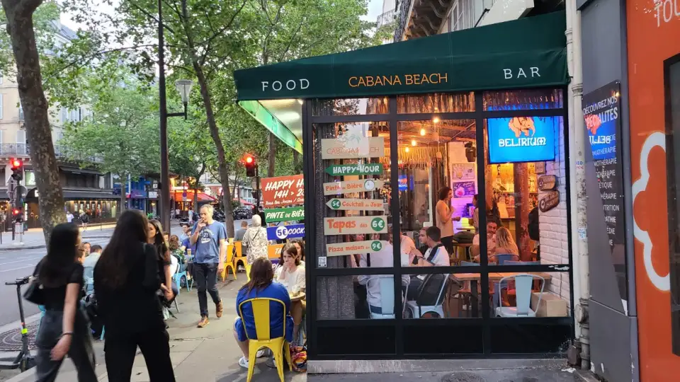Cabana Beach, restaurant à Paris