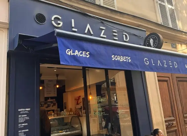Glaces Glazed, restaurant à Paris