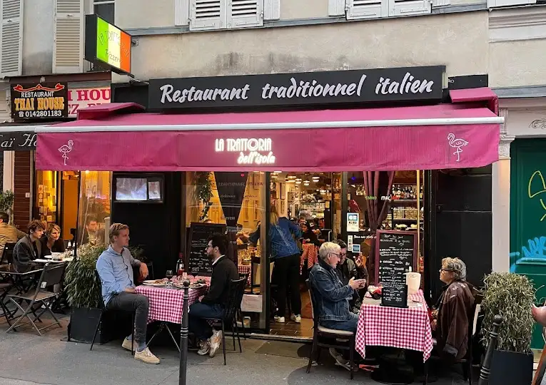 La Trattoria Dell isola, restaurant à Paris
