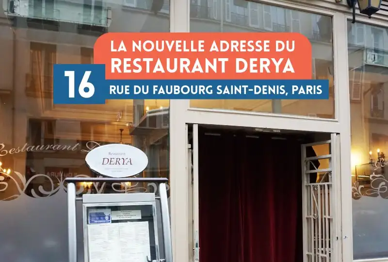 Restaurant Derya, restaurant à Paris