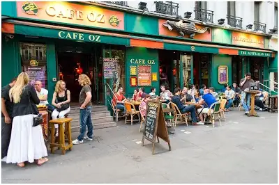 Cafe Oz Grands Boulevards, restaurant à Paris