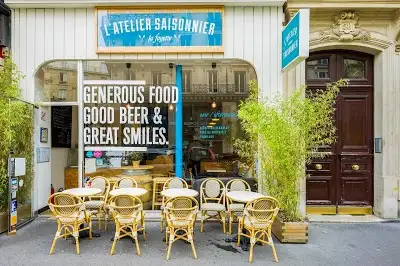 L Atelier Saisonnier - Paris 9e, restaurant à Paris