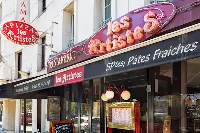 Pizza les Artistes, restaurant à Paris