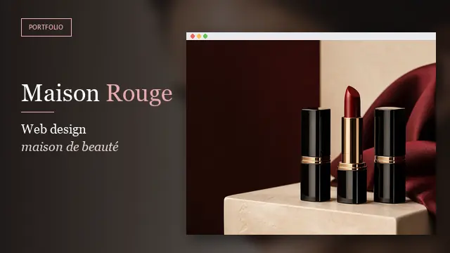 Aperçu du design Maison de beaute