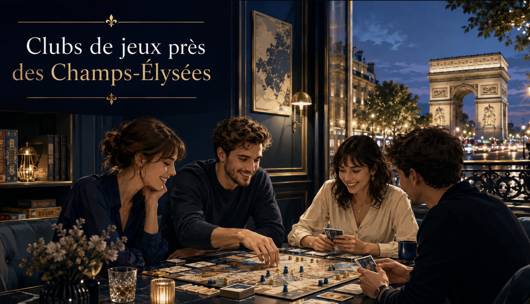 Clubs de jeux près des Champs-Élysées