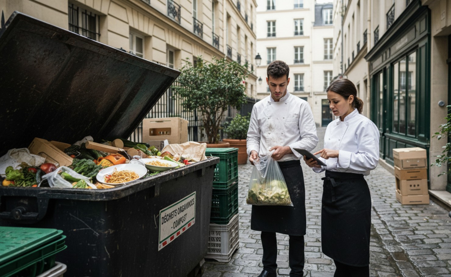 Gaspillage Alimentaire dans les Restaurants Parisiens : État des Lieux et Solutions