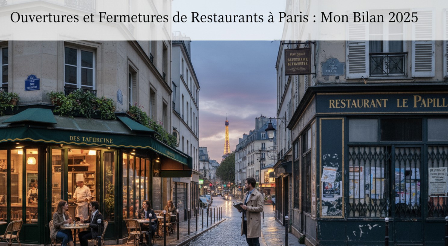 Ouvertures et Fermetures de Restaurants à Paris : Mon Bilan 2025