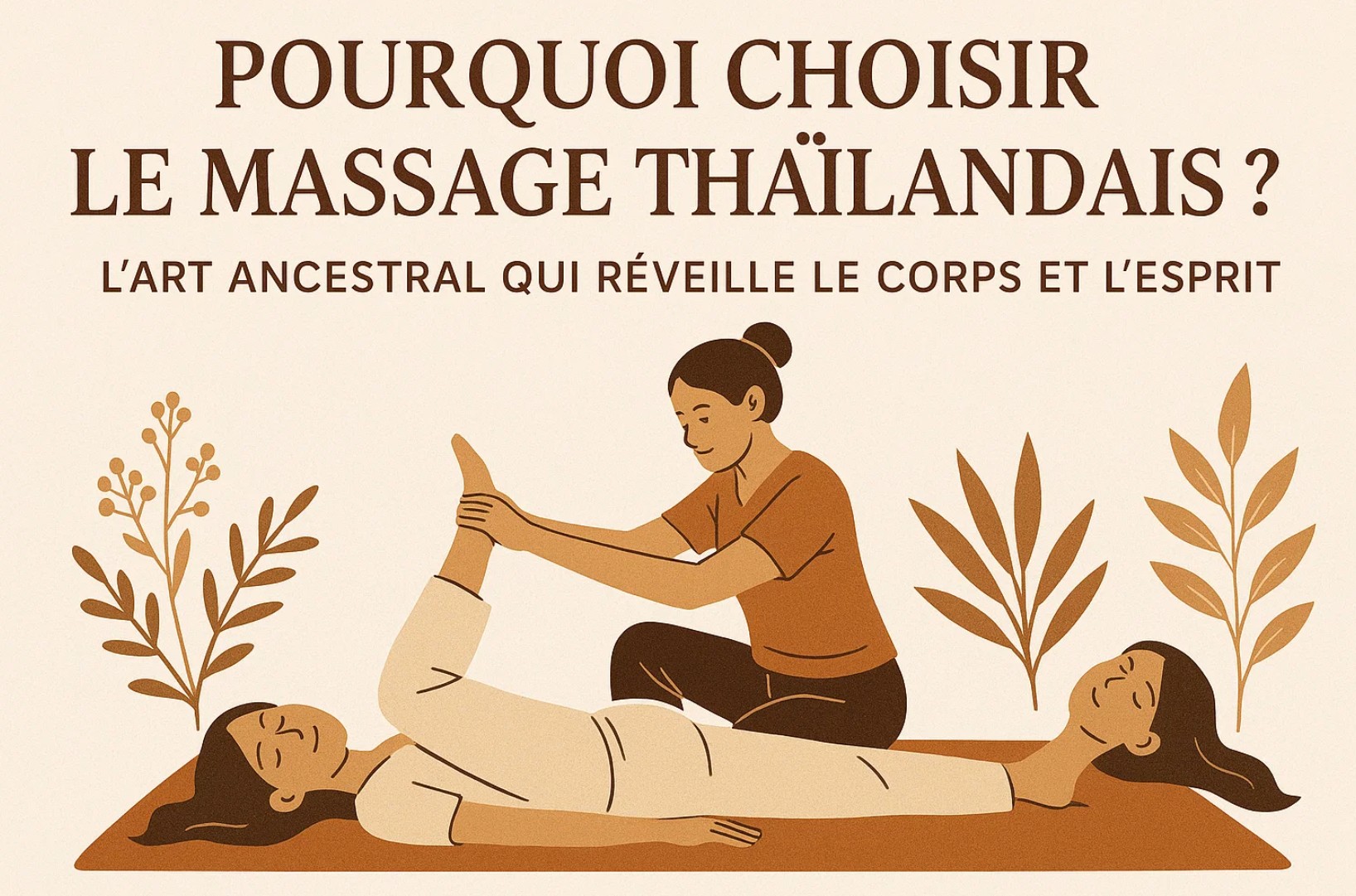 Pourquoi choisir le massage thaïlandais ? L’art ancestral qui réveille le corps et l’esprit