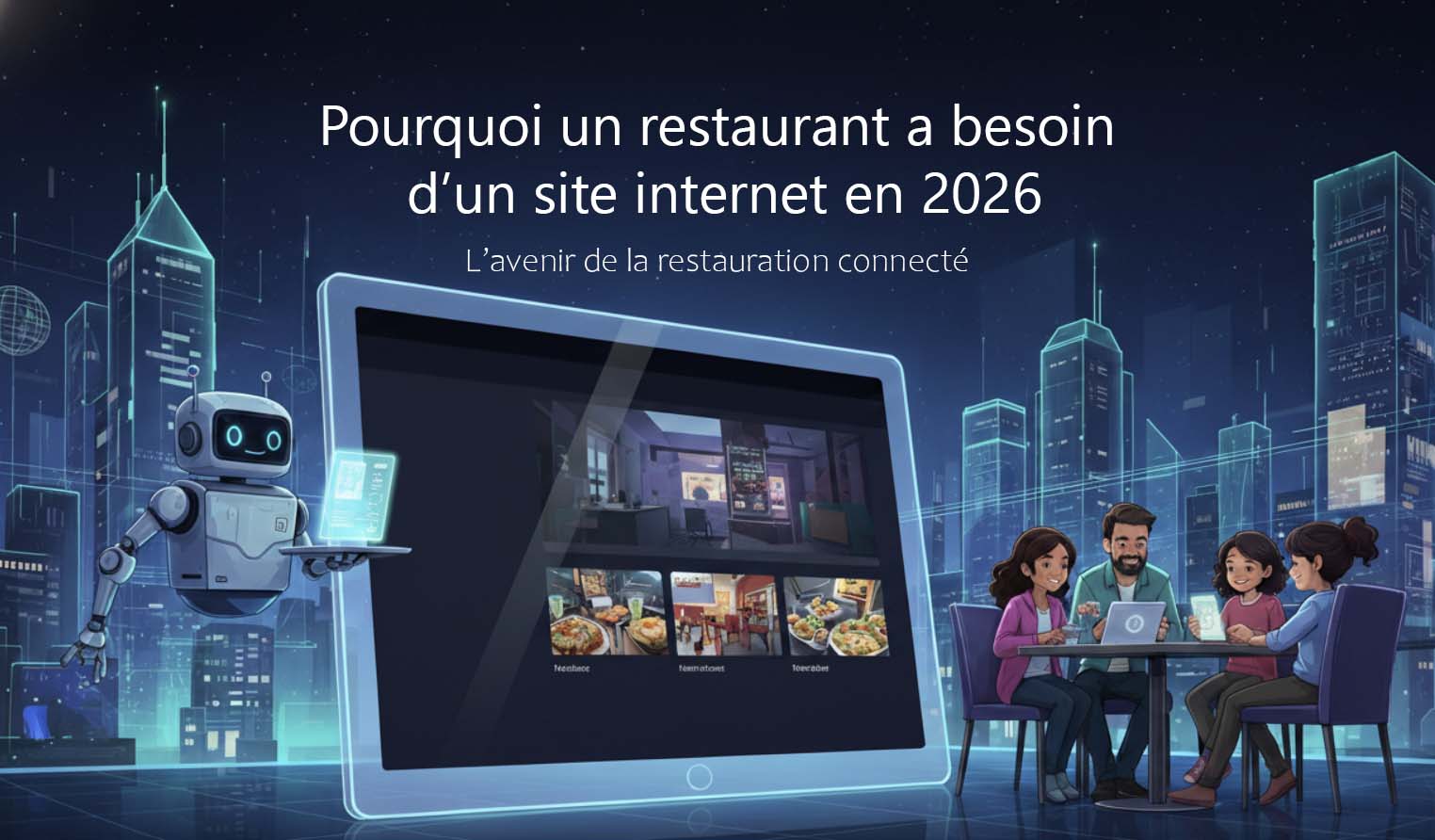 Pourquoi un restaurant a besoin d’un site internet en 2026