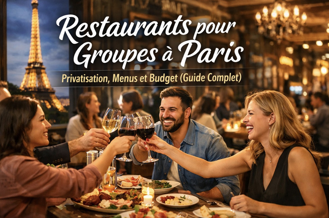Restaurants pour Groupes à Paris : Privatisation, Menus et Budget (Guide Complet)