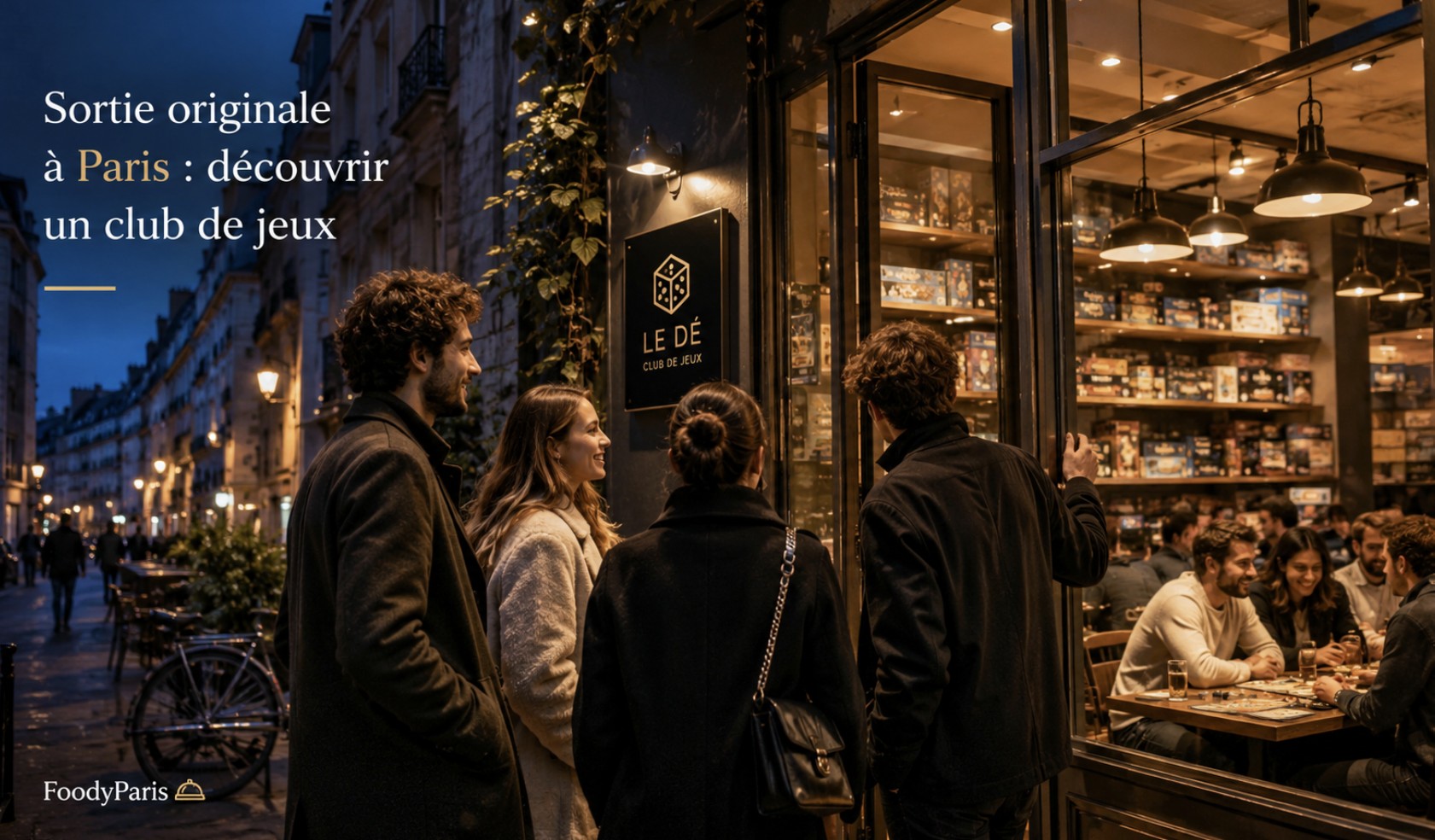 Sortie originale à Paris : découvrir un club de jeux