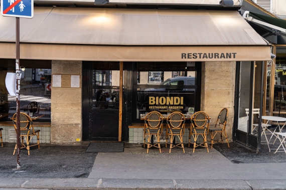 Le restaurant Bar de Biondi