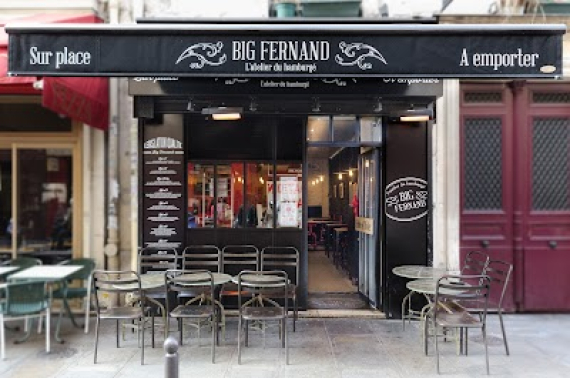 Le restaurant Big Fernand Paris-Poissonniere