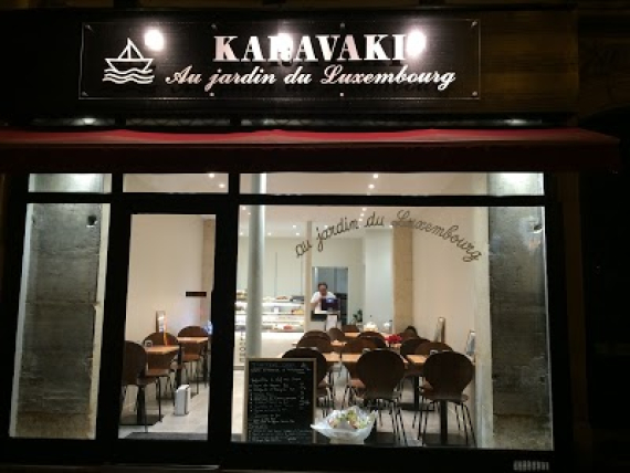 Le restaurant Karavaki Au Jardin Du Luxembourg