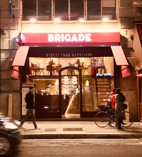 Le restaurant La Brigade Sentier