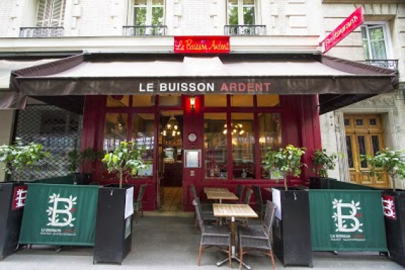 Le restaurant Le Buisson Ardent
