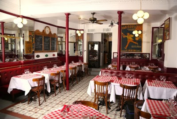 Le restaurant Le Perraudin
