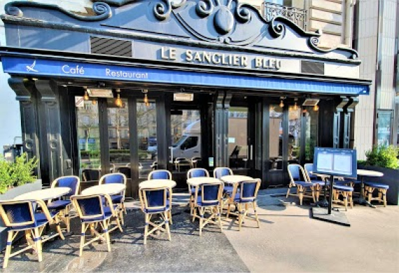 Le restaurant Le Sanglier Bleu