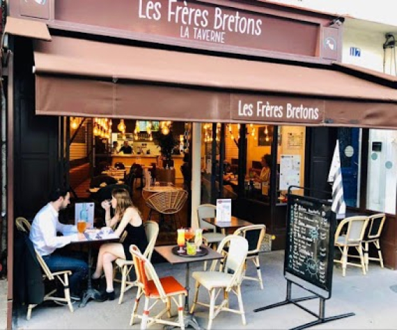 Le restaurant Les Freres Bretons